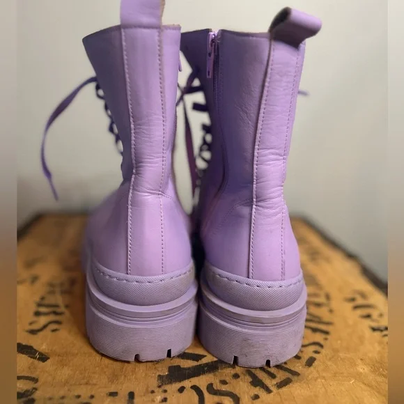 Intervalle leather boots - Picture 4 of 16